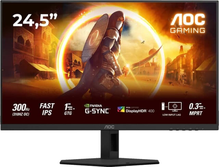 25G4SRE | FHD | IPS | 310 Hz | 1ms 24.5" gaming-skjerm
