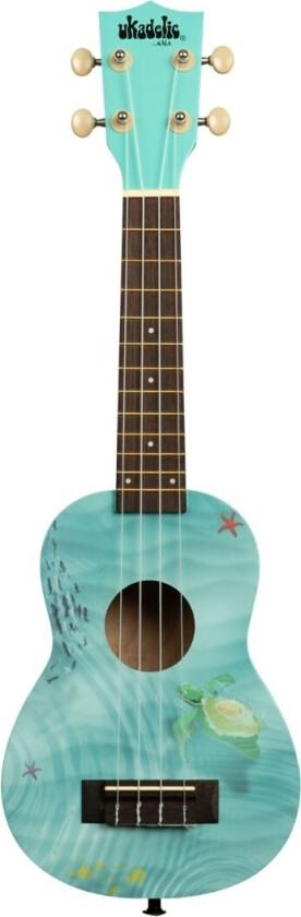 Ukadelic Soprano Ukulele Seascape