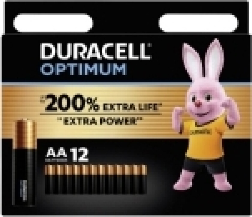Optimum AA-batteri Alkali-mangan 1.5 V 12 stk