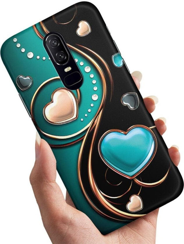 OnePlus 8 - Deksel/Mobildeksel Hjerter