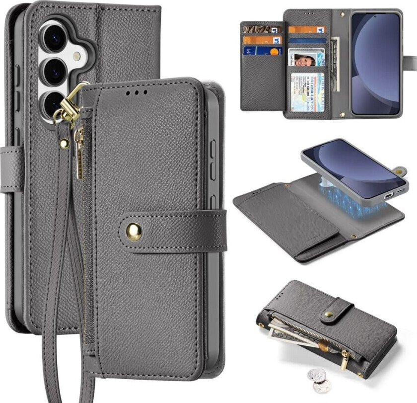 DUX DUCIS Samsung Galaxy S25 Plus Etui 2-in-1 Lawa Series MagSafe Grå