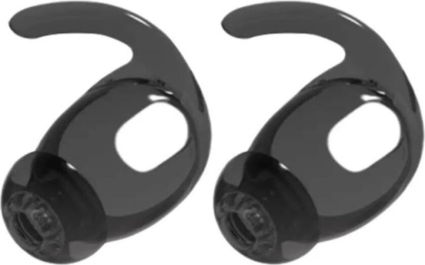 1-par TPE Ear Hooks (L) Apple AirPods Pro (Gen4) - Svart