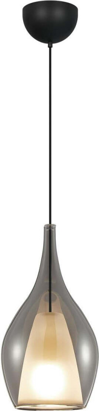 Cozy takpendel - Sølv / svart