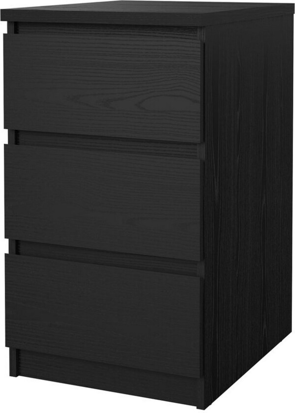 Salomns Nattbord 40 cm - Svart