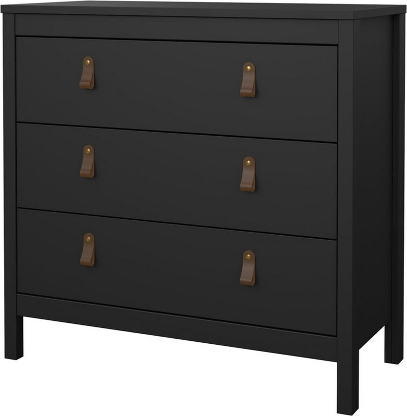 Vallvidera Kommode 82 cm - Svart