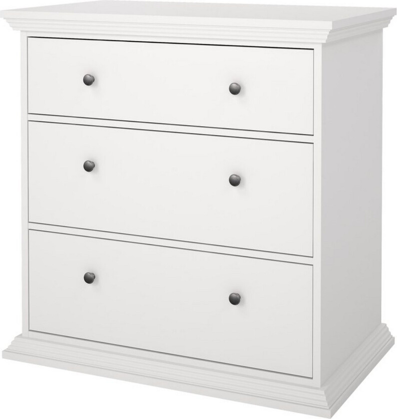 Suneta Kommode 86 cm - Hvit