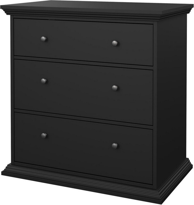 Suneta Kommode 86 cm - Svart