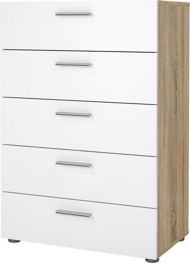 Suntia Kommode 70 cm - Natur/Hvit