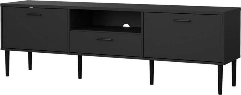 Yumi TV-benk 177 cm - Svart