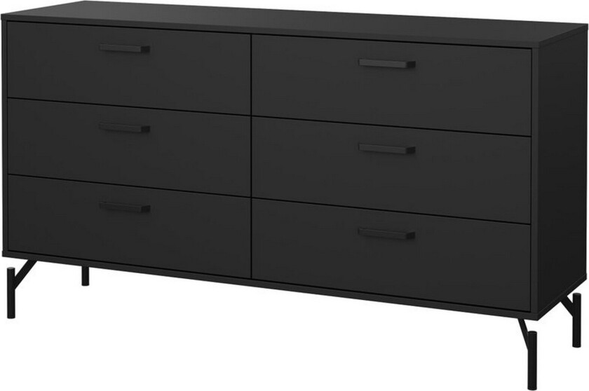 Shinpei Kommode 139 cm - Svart