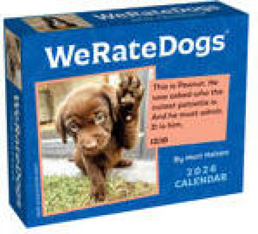 WeRateDogs 2026 Day-to-Day Calendar
