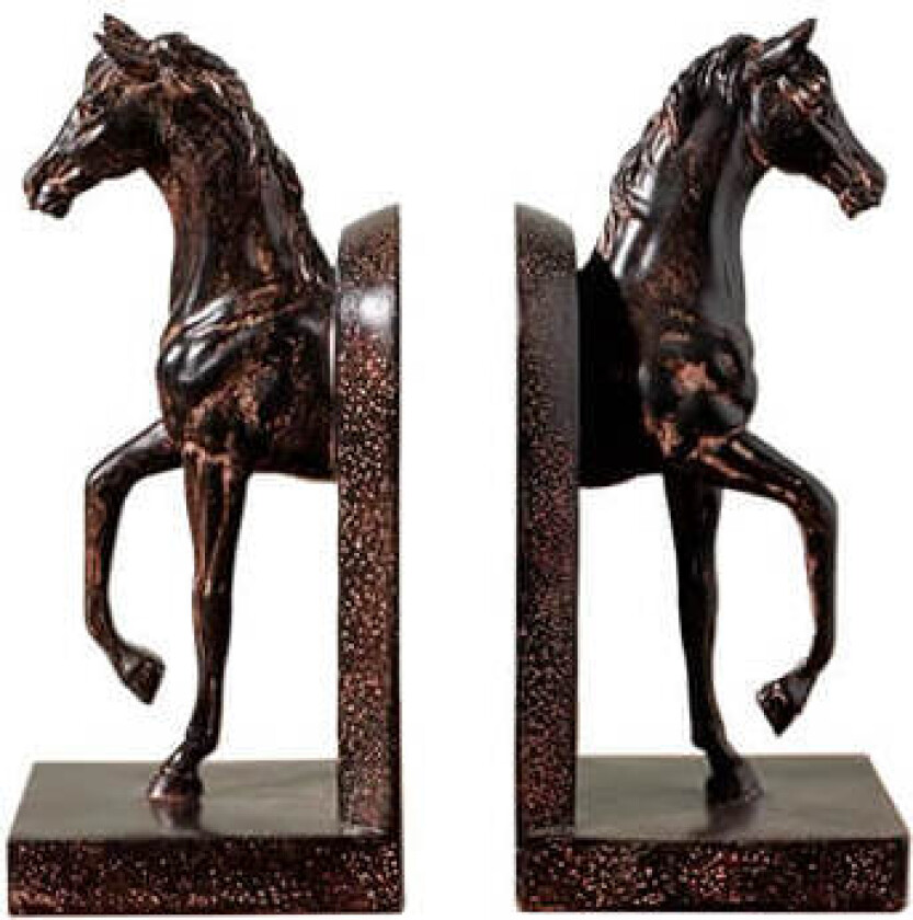 Hester bokstøtte brun 2-pk