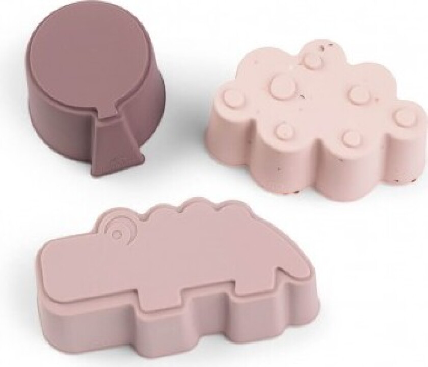 Silikonformer - 3 Stk Happy Clouds