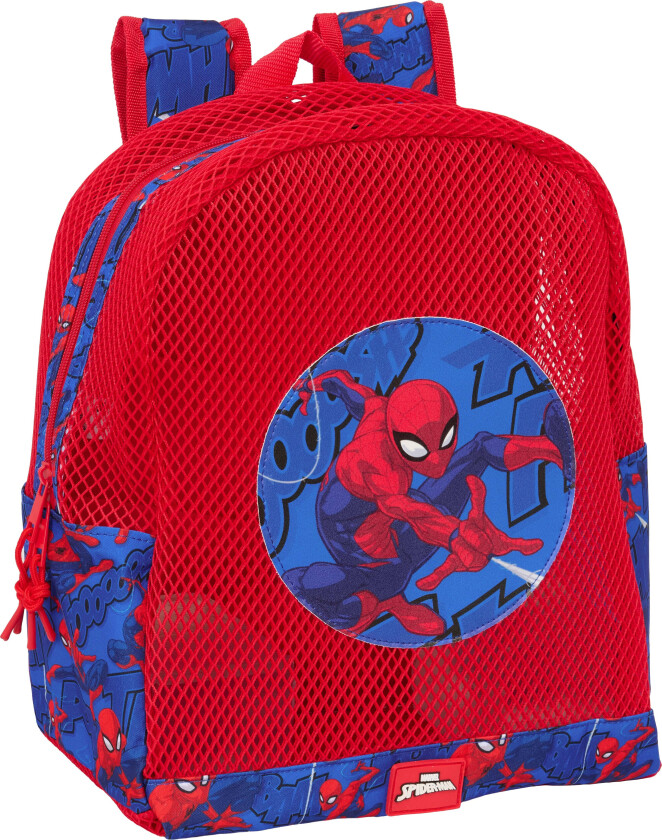 Marvel Spider-Man Anti-Sand Ryggsekk 13L, Rød - Ryggsekker - Polyester