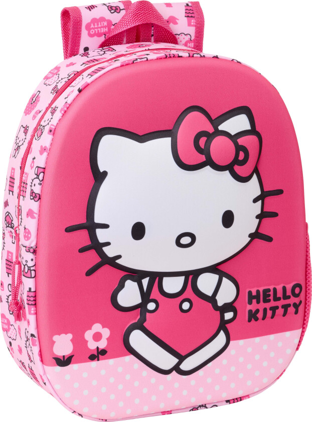 3D Ryggsekk 8.5L, Rosa - Ryggsekker - Polyester