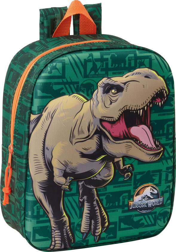 3D Mini Ryggsekk 6L, Grønn - Ryggsekker - Polyester
