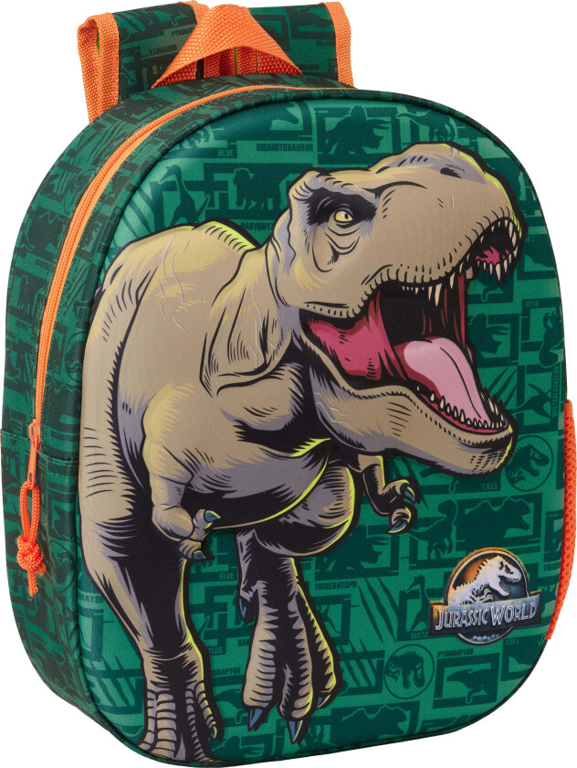 3D Ryggsekk 8.5L, Grønn - Ryggsekker - Polyester