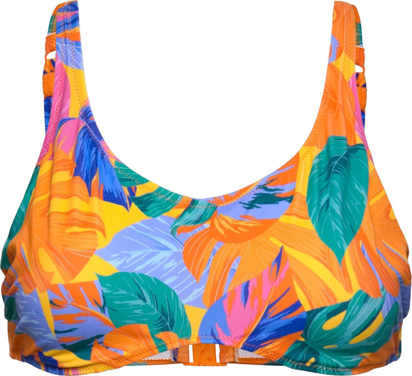 Aloha Coast Uw Bralette Bikini Top Swimwear Bikinis Bikini Tops Bandeau Bikinitops Orange Freya