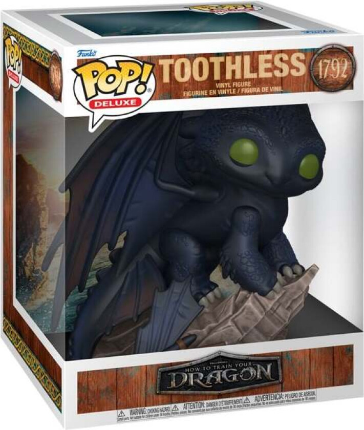 Toothless (Pop! Deluxe) Vinylfigur 1792 - Funko Pop! - Funko Shop Europe