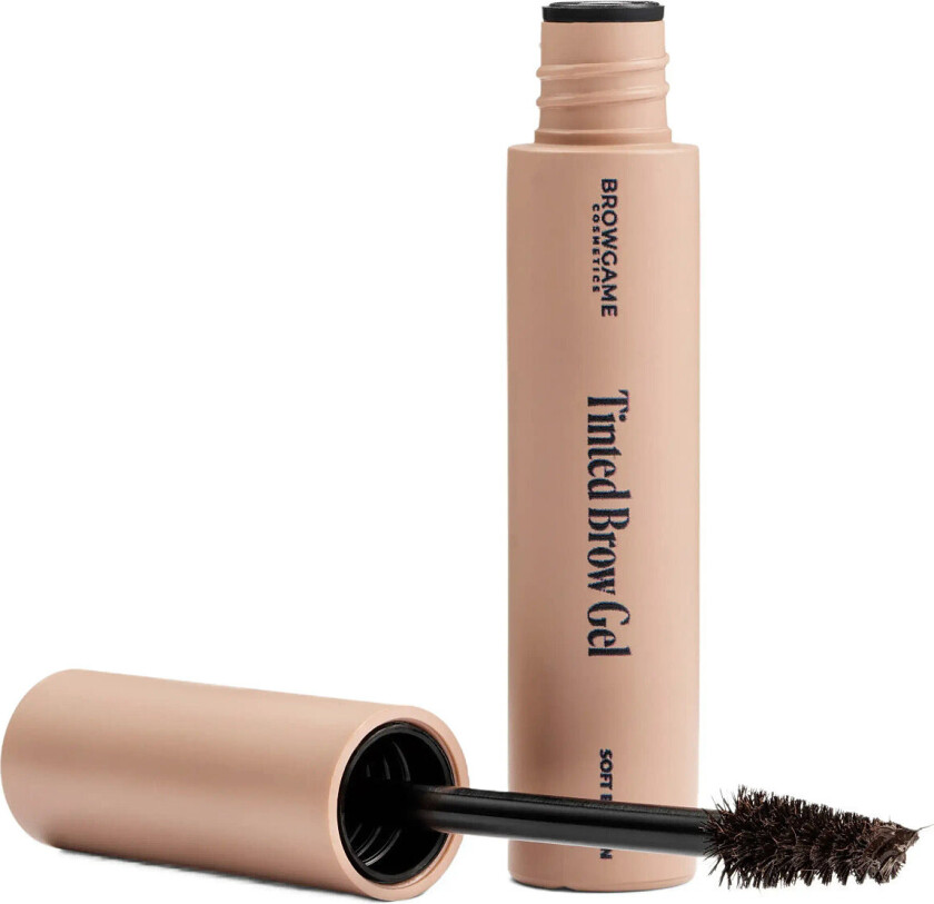 Tinted Brow Gel - Soft Brown Mascara Sminke Brown Browgame Cosmetics