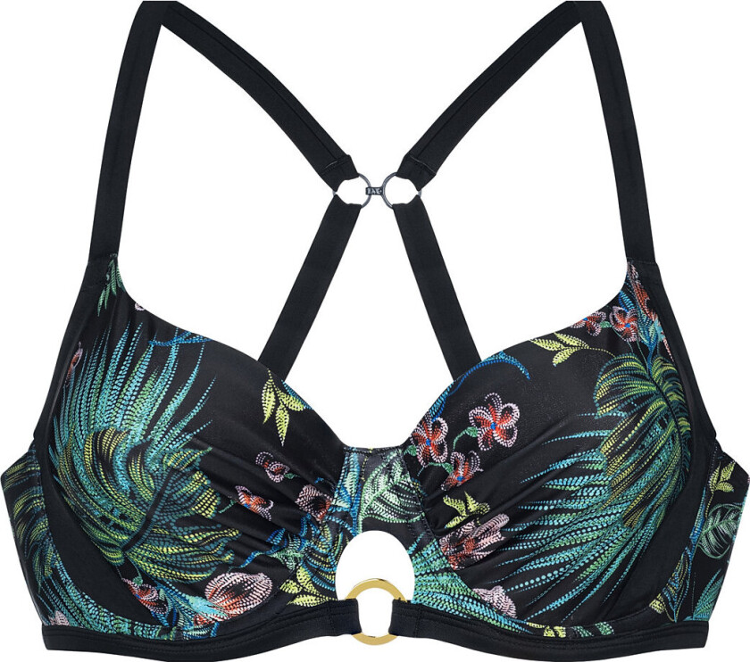 Mandika Bikini Top Swimwear Bikinis Bikini Tops Wired Bikinitops Black Dorina