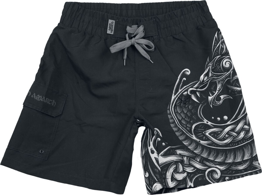 Badeshorts - EMP Signature Collection - M til 3XL - Herrer - svart