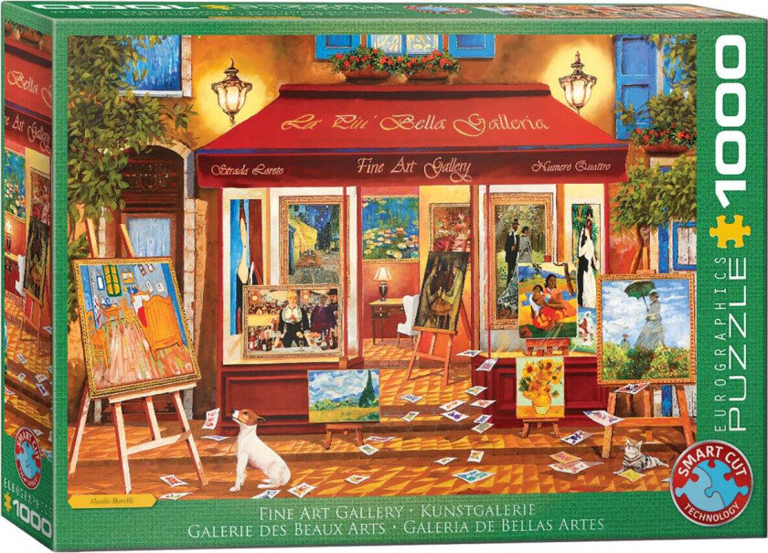Puslespill 1000 Art Gallery Eurographics