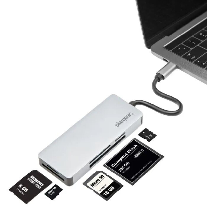 Bilde av USB-C-minnekortleser