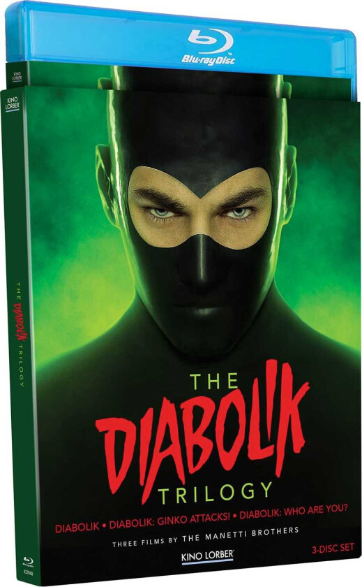 The Diabolik Trilogy Bluray