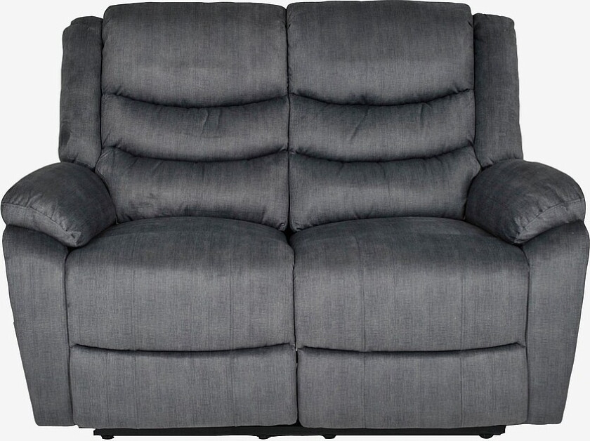 Elektrisk recliner sofa 2 seter Winfield - Grå