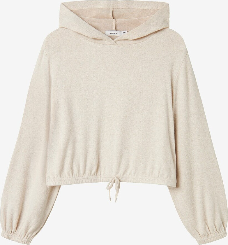 Hettegenser nkfKathlin Nreg SH LS Top WH - Beige