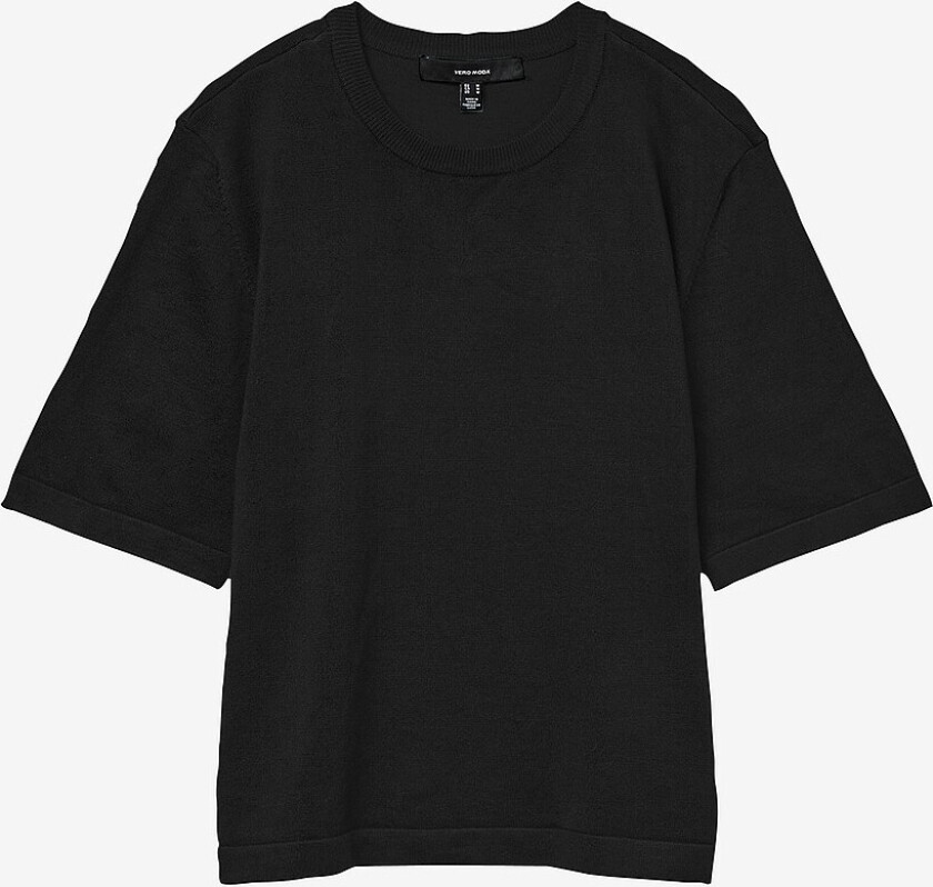 Topp vmSilje 2/4 O-neck Oversize - Svart