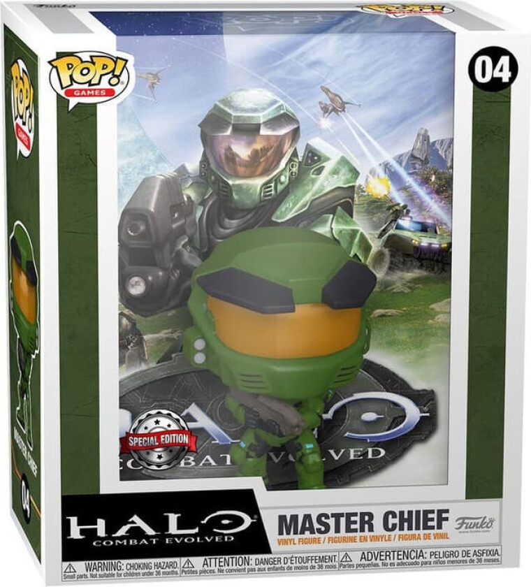 POP Games Halo Combat Evolved actionfigur (Master Chief)
