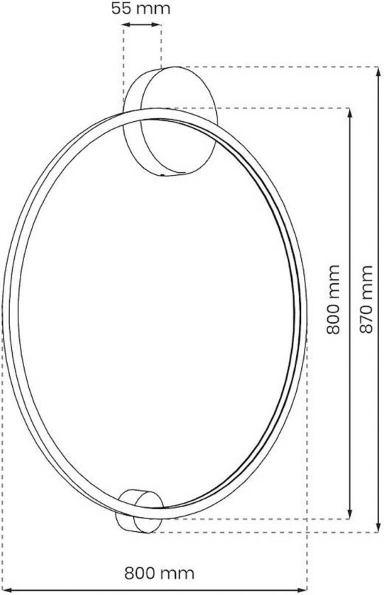 LED-taklampe Saturno, gull, Ø 80 cm, metall, 4000 K
