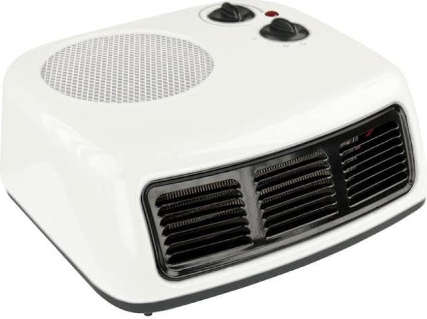 Varmevifte Gelia Plate 2kW med Termostat og Tilkoblingsledning