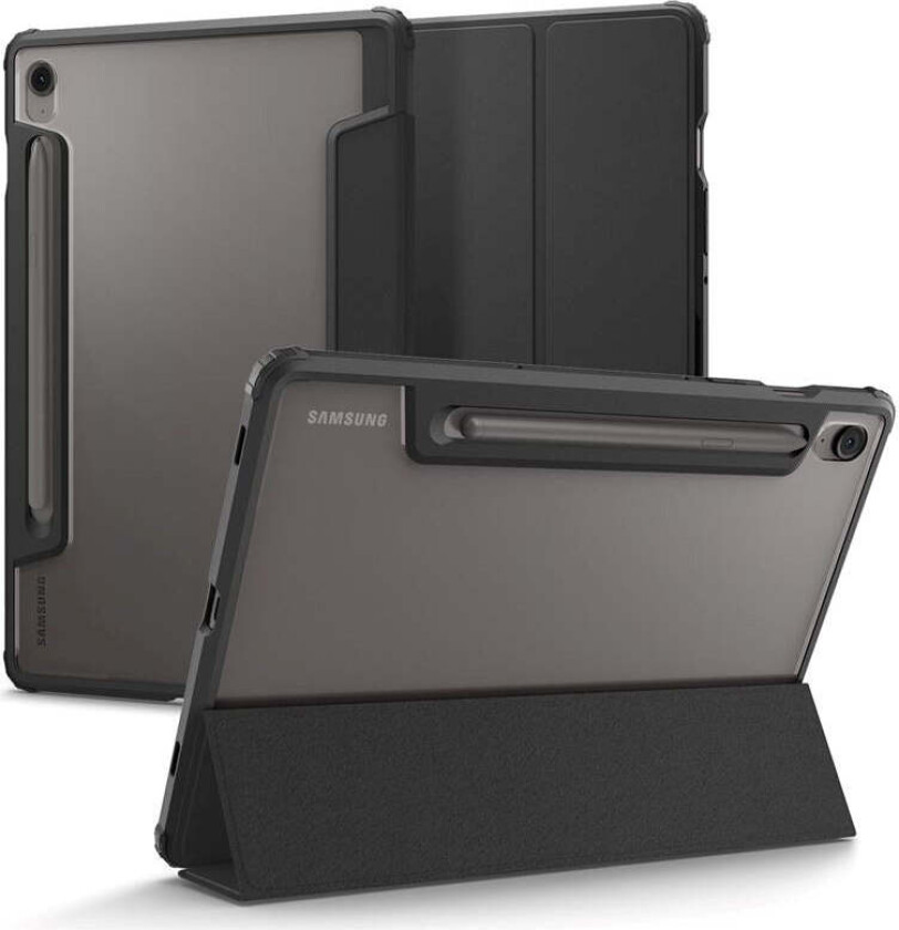 Samsung Galaxy Tab S10 FE Spigen Hybrid Pro Deksel – Svart