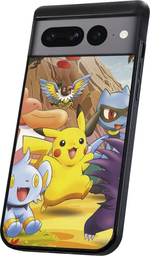 Google Pixel 7A - Deksel/Mobildeksel Pokemon