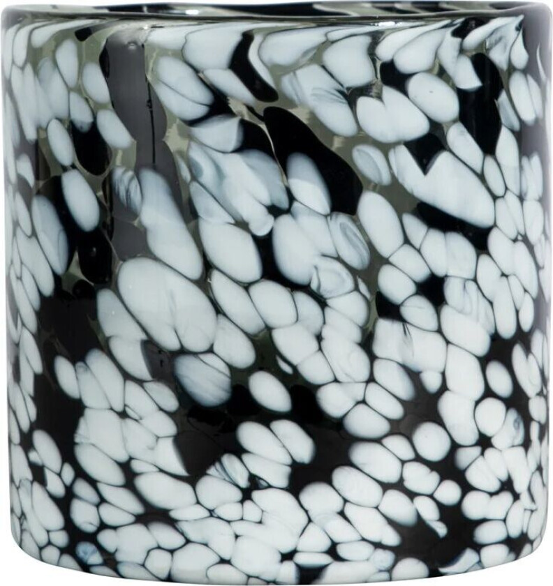 Calore lyslykt M Ø 15 cm Black-white