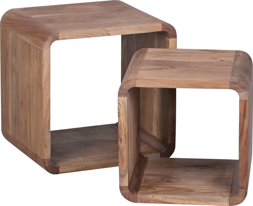 Mancheno Settbord 36 cm 2 Bord - Akasie