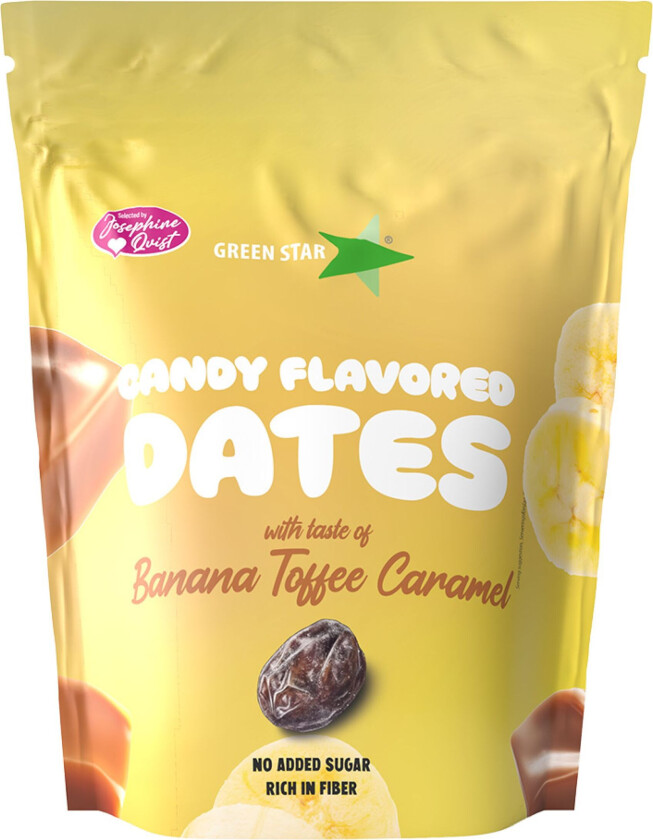 Bilde av Green Star Dates Banana Toffee - 90 gram