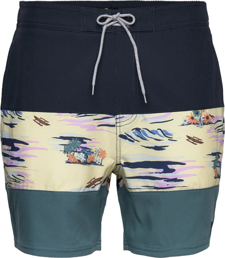 Nu Divided Semi Elastic 17" Badeshorts Navy Rip Curl