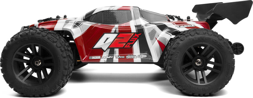 Bilde av Quantum2 XT Flux 1/10th Stadium Truck - Red (150407)