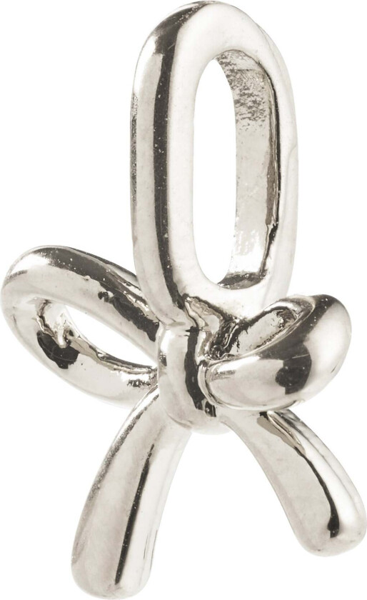 CHARM mini sløyfeanheng sølvbelagt