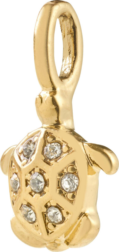 CHARM mini skilpaddeanheng gullbelagt