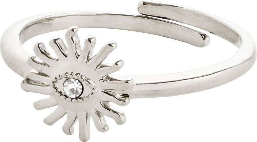 LULU sol stack ring sølvbelagt