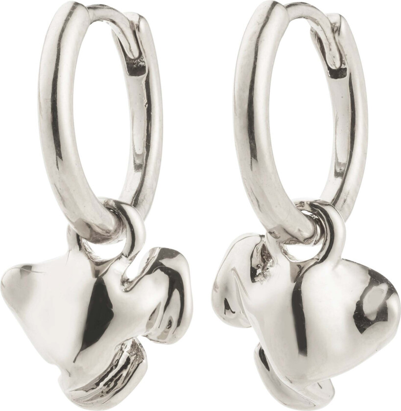 LUIS øredobber sølvbelagt