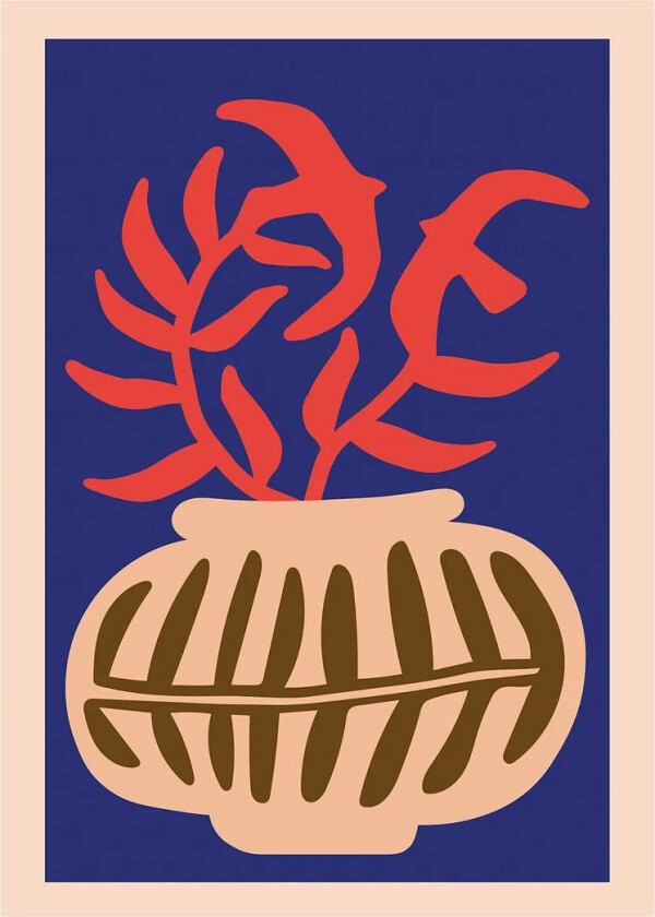 Floral Wings plakat 30x40 cm