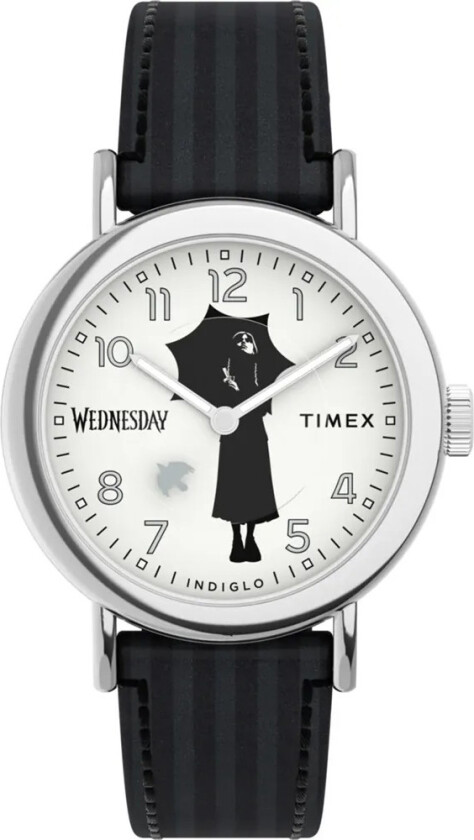 Lab X Wednesday - Weekender TW2Y19400 - Kvarts - Sølv - Dameklokker - Skinn - Mineral