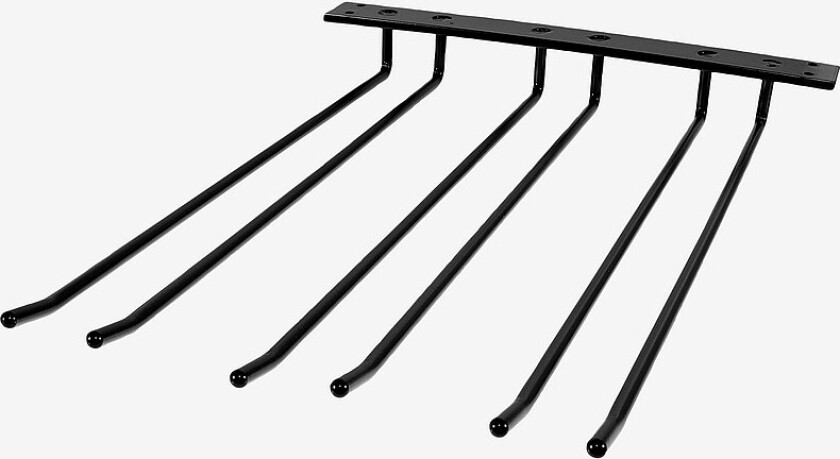 Glasshenger Hippie De Luxe 12 glass tak - Svart