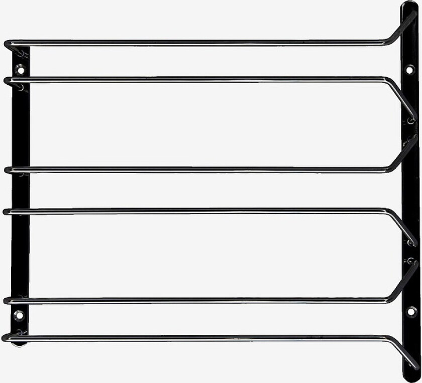 Glasshenger Hippie De Luxe 3 rader - Svart